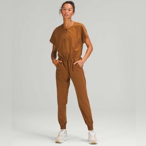 Lululemon Stretch Travel Woven Jumpsuit